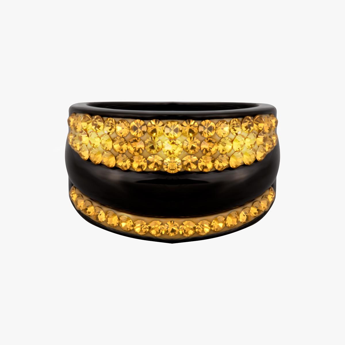 Pierścionek Golden Crystal Picky Pica Vesper