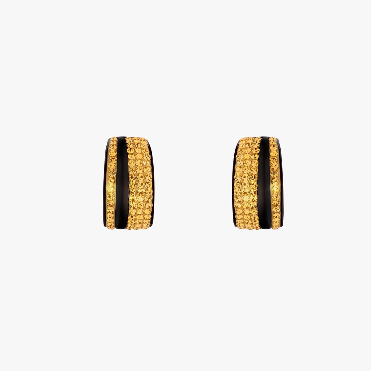 Kolczyki Golden Crystal Picky Pica Vesper