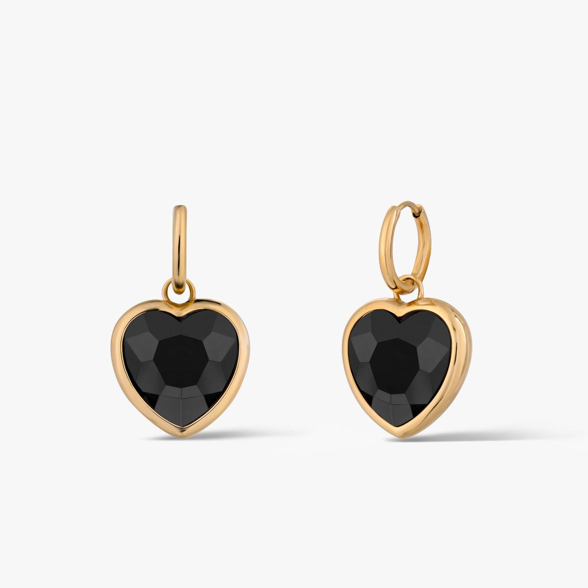 Kolczyki Black Desire Love Fever