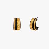 Kolczyki Golden Crystal Picky Pica Vesper
