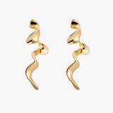 Kolczyki Golden Wave Picky Pica