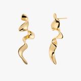 Kolczyki Golden Wave Picky Pica